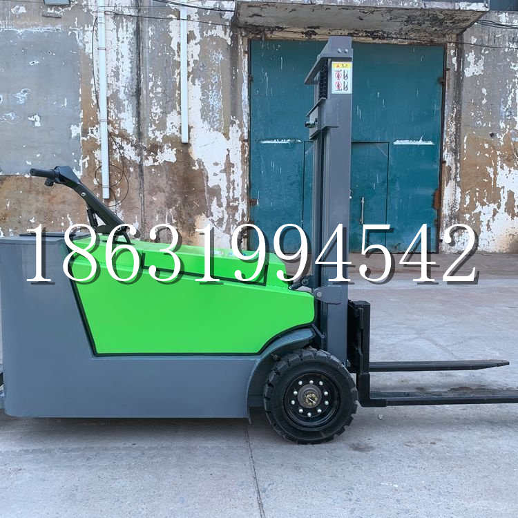 景县小型电动叉车1吨2吨步行站驾式电瓶堆高充电装卸车液压升降车铲车